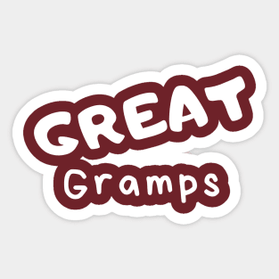 Great Gramps Sticker